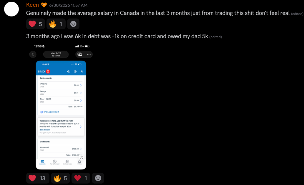 Keen's payout post