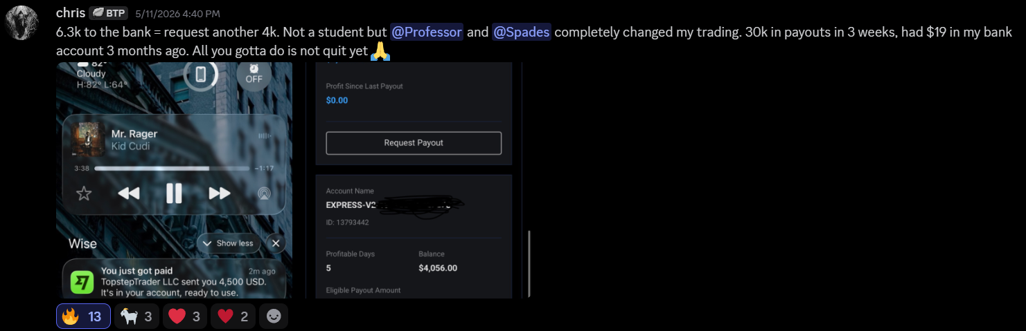 chris's payout post